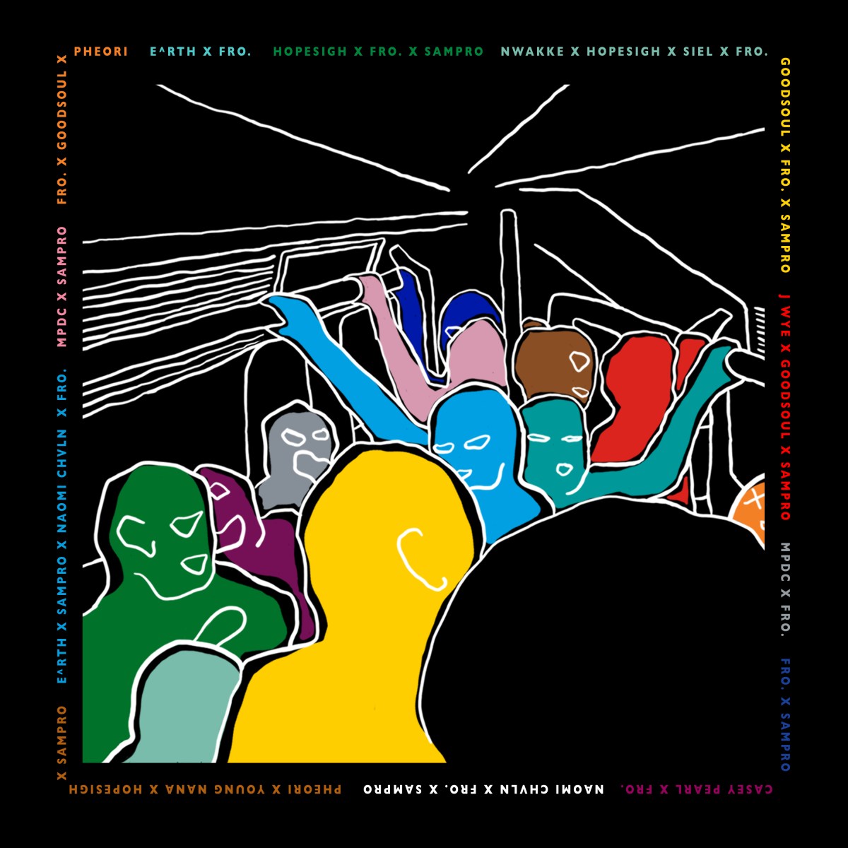 Lines LP by Noutéka&nbsp;Collective